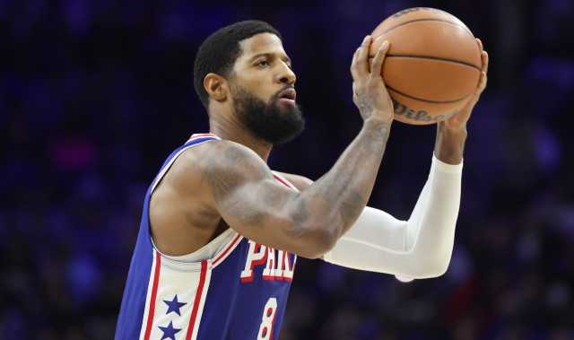 带队效果不错！乔治连拿6分&amp;助攻庄神勾手打停魔术 分差上双